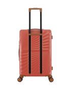 Lot de 2 - Valise weekend et valise cabine 4 roues doubles Oakland terracotta - M/XS
