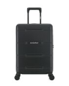 Valise Cabine S 4 roues doubles Cleveland noire - 40,5x60x20 cm