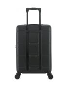 Valise Cabine S 4 roues doubles Cleveland noire - 40,5x60x20 cm