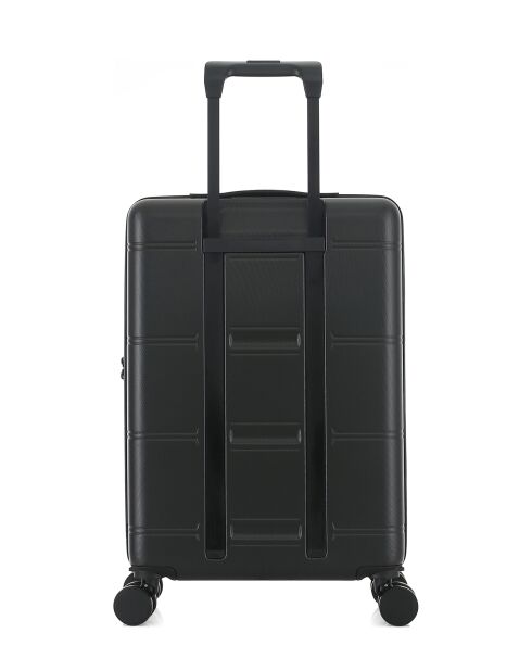 Valise Cabine S 4 roues doubles Cleveland noire - 40,5x60x20 cm