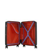 Valise Cabine S 4 roues doubles Cleveland noire - 40,5x60x20 cm