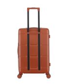 Valise Moyen Séjour M 4 roues doubles Cleveland brique - 42,5x66x25 cm