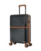 Valise Cabine S 4 roues doubles Oakland noire - 38,5x58,5x20 cm