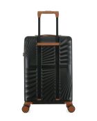 Valise Cabine S 4 roues doubles Oakland noire - 38,5x58,5x20 cm