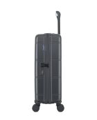 Valise Cabine S 4 roues doubles Cleveland gris foncé - 40,5x60x20 cm