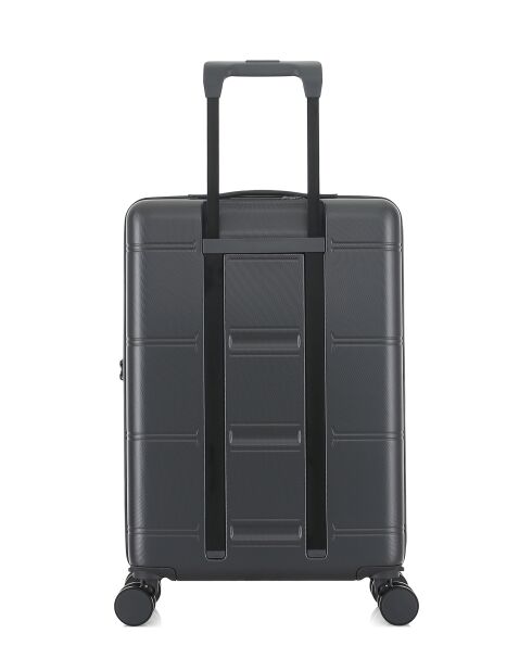 Valise Cabine S 4 roues doubles Cleveland gris foncé - 40,5x60x20 cm