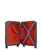 Valise Cabine S 4 roues doubles Cleveland gris foncé - 40,5x60x20 cm