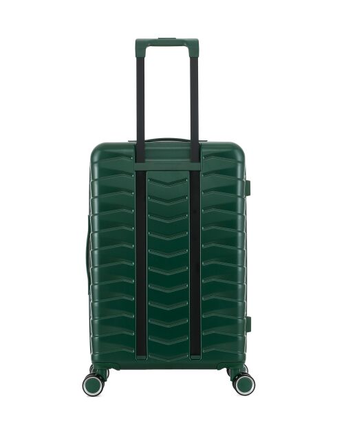 Valise Moyen Séjour M 4 roues doubles Seattle vert foncé - 42,5x66x26 cm