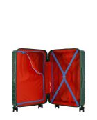 Valise Moyen Séjour M 4 roues doubles Seattle vert foncé  - 42,5x66x26 cm