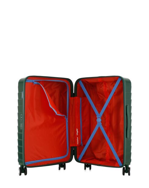 Valise Moyen Séjour M 4 roues doubles Seattle vert foncé - 42,5x66x26 cm