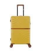 Lot de 2 - Valise weekend et valise cabine 4 roues doubles Oakland miel - M/XS