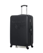 Lot de 2 - Valise grand format et valise weekend Chelsea noires - L/M