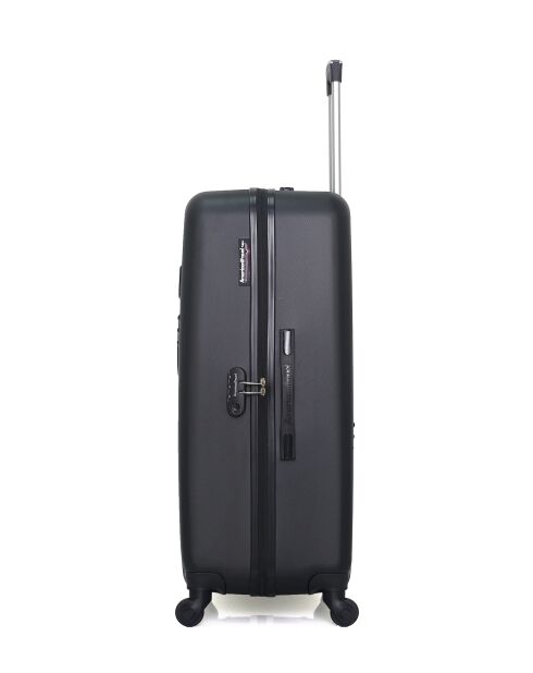 Lot de 2 - Valise grand format et valise weekend Chelsea noires - L/M