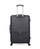 Lot de 2 - Valise grand format et valise weekend Chelsea noires - L/M