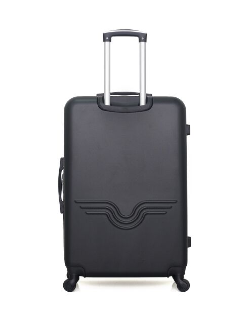 Lot de 2 - Valise grand format et valise weekend Chelsea noires - L/M