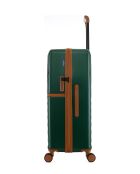 Lot de 4 valises 4 roues doubles Oakland-O vert foncé - L/M/S/XS