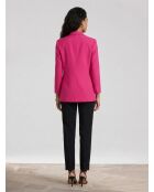 Veste costume 2 boutons pink