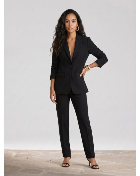 Veste costume 2 boutons black