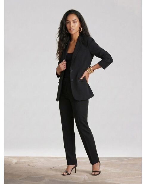 Veste costume 2 boutons black