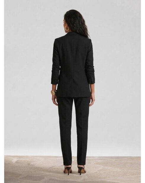 Veste costume 2 boutons black