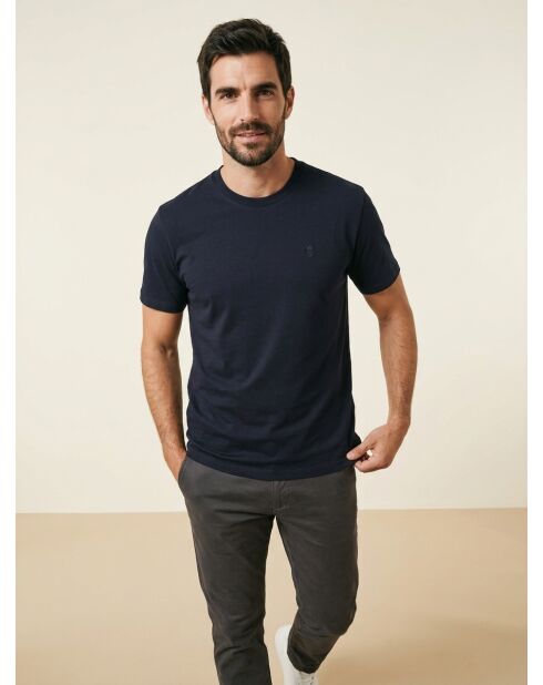 T-shirt Blason noir