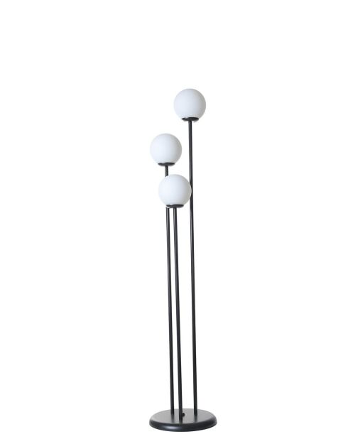 Lampadaire 8813-1 noir blanc - 150x30 cm