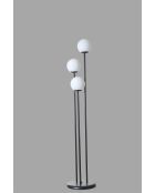 Lampadaire 8813-1 noir blanc - 150x30 cm