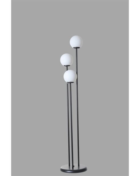 Lampadaire 8813-1 noir blanc - 150x30 cm