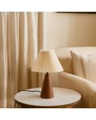 Lampe de table 242091 crème noix- 35x22x14 cm