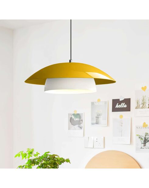 Lustre 241760 jaune - 100x36x16 cm