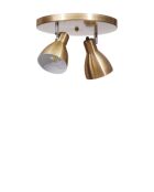 Lampadario 8996-2 oro - 20x11x17 cm