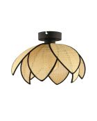 Lustre 64887 crème noir - 26 x40x20 cm