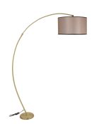 8540-11 donkere rieten vloerlamp - 185 x185 x30 cm