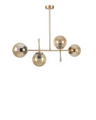 Lampadario 8712-2 oro - 90x15x65 cm