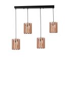 Lustre 9075-6 chêne noir - 80x65x19 cm