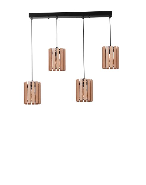 Lustre 9075-6 chêne noir - 80x65x19 cm