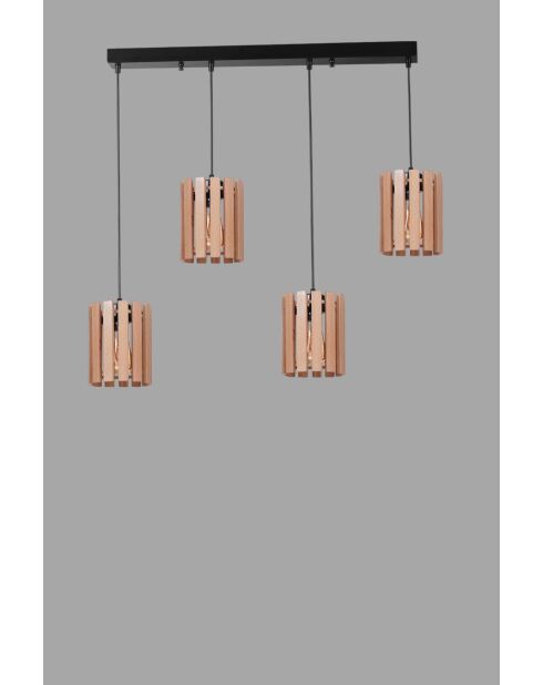 Lustre 9075-6 chêne noir - 80x65x19 cm