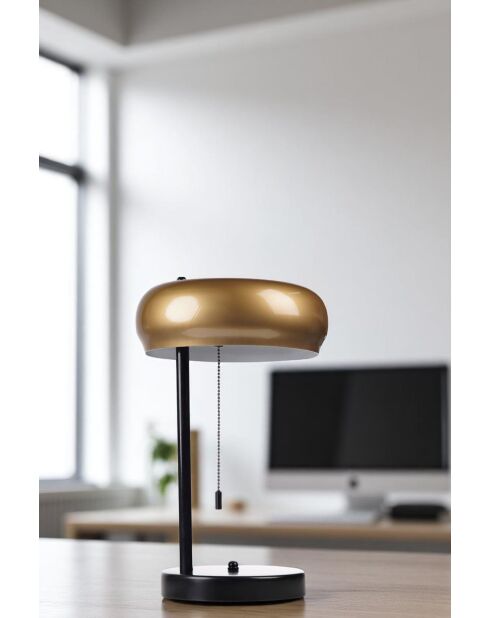 Lampe de table 8896-4 doré noir - 40x25x7,5 cm