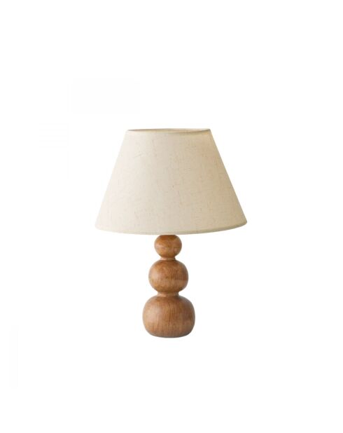 Lampe de table 242109 crème chêne - 32x22x14 cm