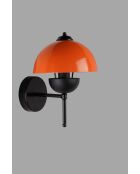 Applique murale 9079-4 orange noir - 32x24x15 cm