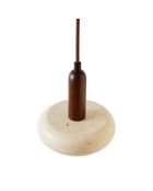 Lustre Ver - Noixbeige noyer - 152x22x16 cm