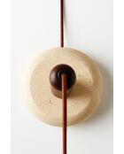 Lustre Ver - Noixbeige noyer - 152x22x16 cm