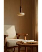 Lustre Ver - Noixbeige noyer - 152x22x16 cm