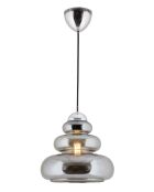 Lustre 64462 gris - 60x25x14 cm