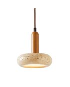 Lustre Chêne vermillon beige chêne - 152x22x16 cm
