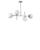 Lustre 8990-1 blanc gris - 65x15 cmx15 cm
