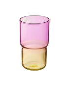 Lot de 6 verres Candy Mix Bubble Gum multicolore - 32 cl