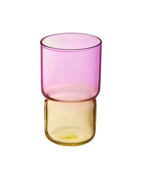 Lot de 6 verres Candy Mix Bubble Gum multicolore - 32 cl