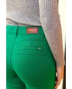 Jeans Sonny in cotone verde
