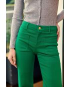 Jeans Sonny in cotone verde